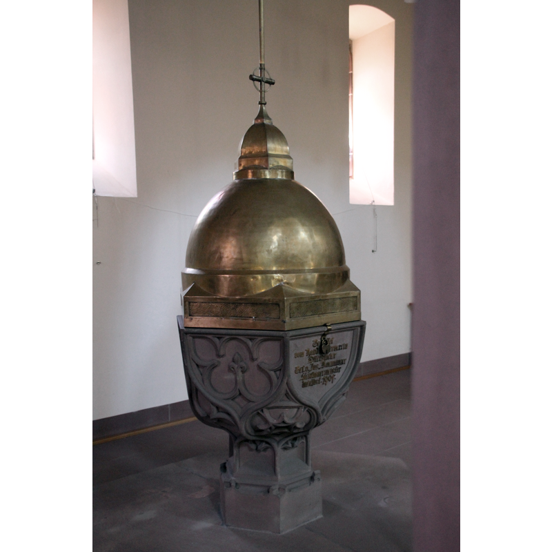 Source caption: "Kirche St. Johannes in Ottersweier, Innenausstattung."