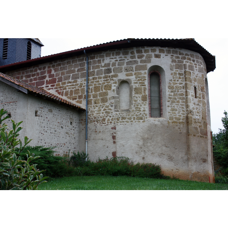 Source caption: "Manas-Bastanous - Eglise Notre-Dame-de-l'Assomption. Abside"