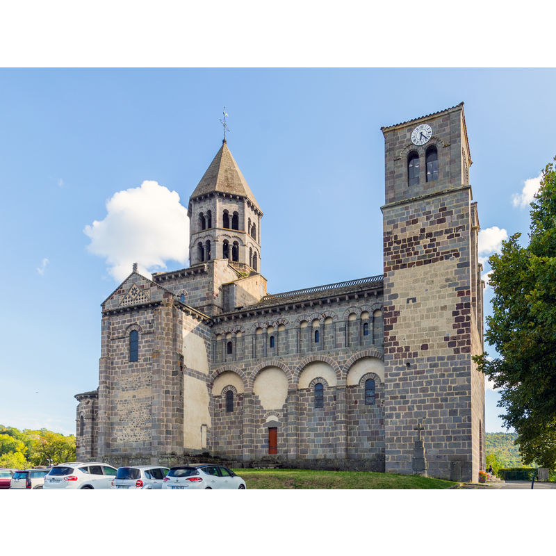 Source caption: "Église Saint-Nectaire, Saint-Nectaire"