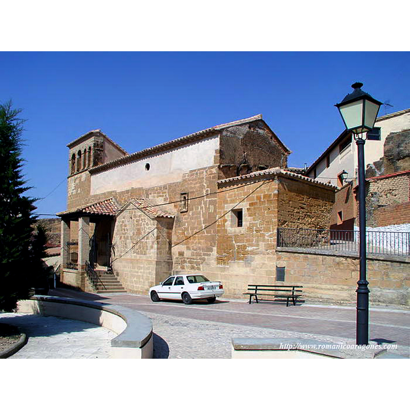 originally Romanesque but much modified afterwards