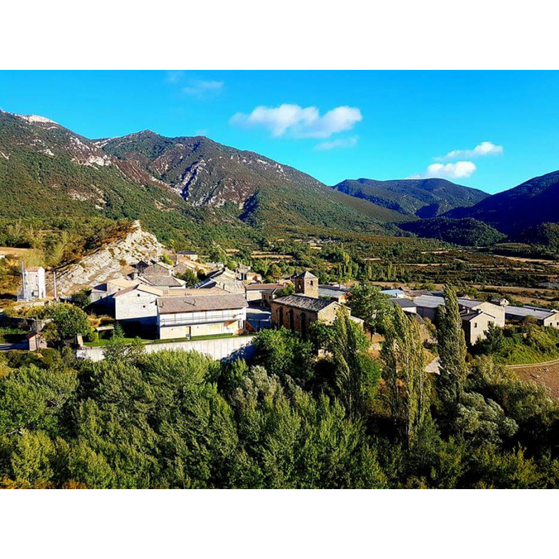Source caption: "Vista general de Bentué de Rasal"