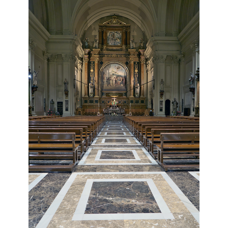 Source caption: "Testero de la basílica."