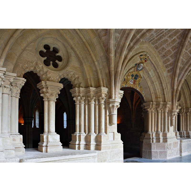 entrance to the monastery chapter house from the cloister