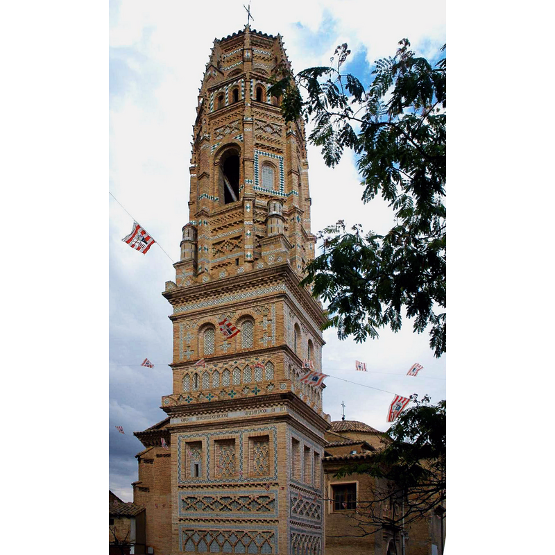 Source caption: " Iglesia de Nuestra Señora de la Asunción (Santa María), Utebo (Zaragoza)"