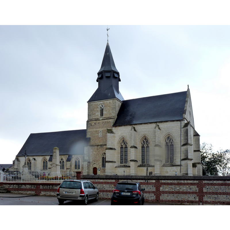 Source caption: "Église Notre-Dame-de-la-Nativité de Raffetot"