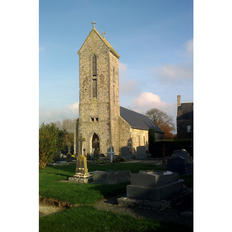 Source caption: "Église Saint-Nicolas de fr:Boisroger"