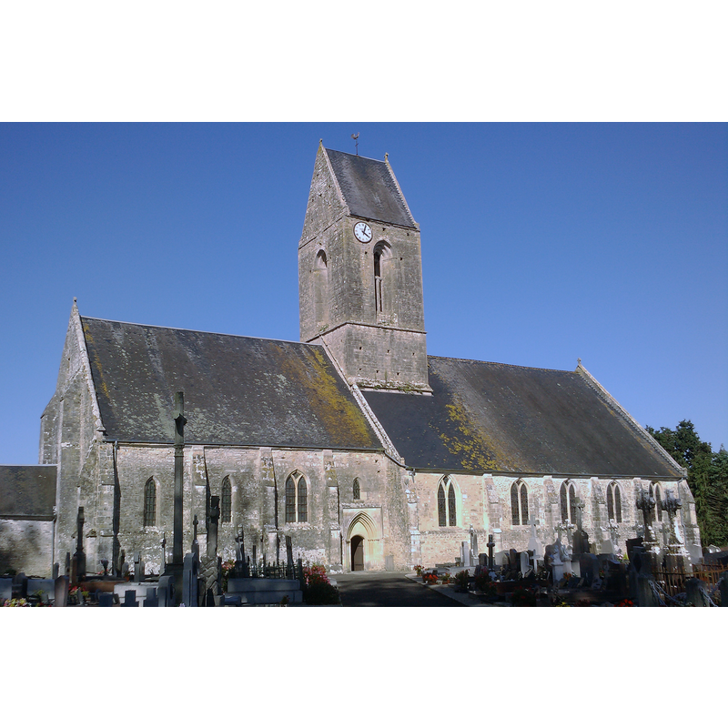 Source caption: "Église Saint-Étienne d'Auvers"