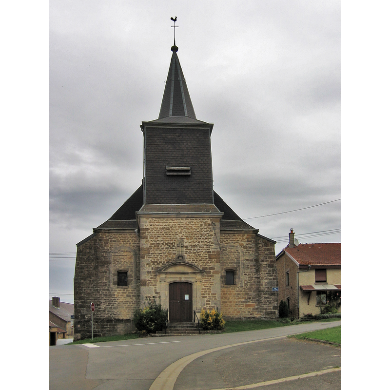 Source caption: "Eglise Amblimont Ardennes France"