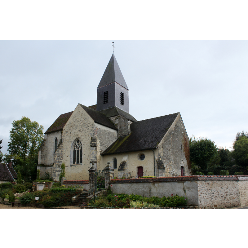 Source caption: "Église Saint-Nicolas du Thoult-Trosnay, (Classé, 1922)"
