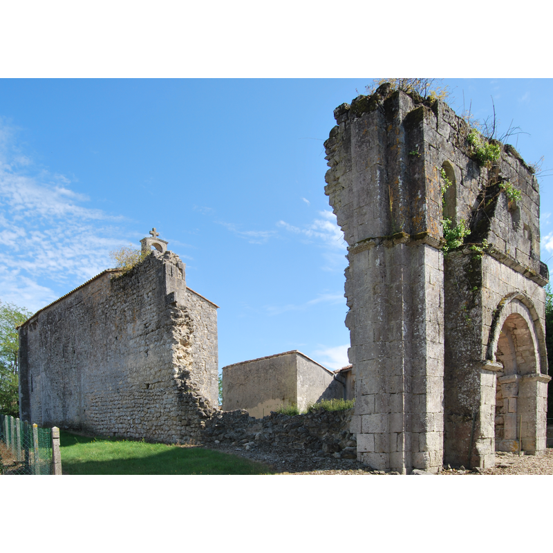 Soutce caption: "Église Notre-Dame de Cornemps"
