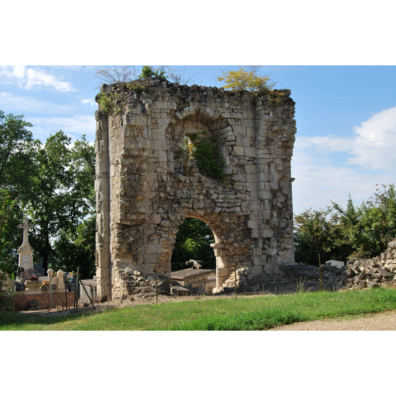 Soutce caption: "Église Notre-Dame de Cornemps"