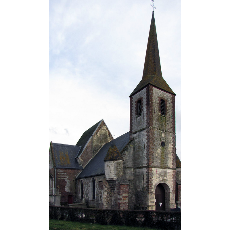 Source caption: "L'église de Wandonne"