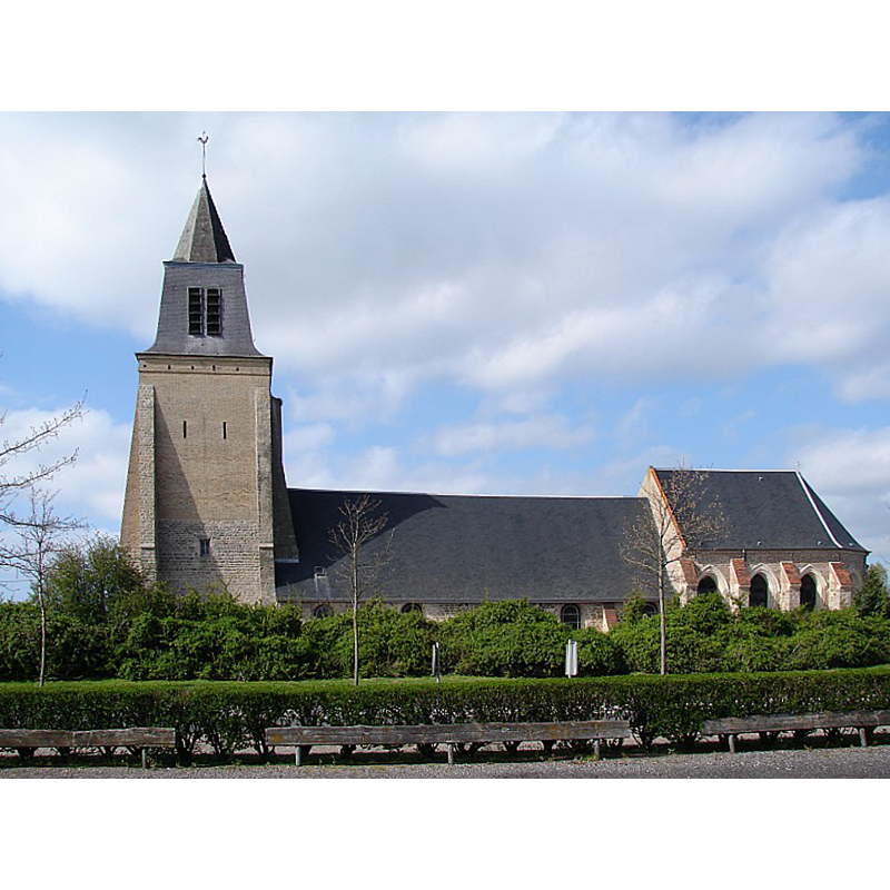 Source caption: "Eglise Saint Jean Baptiste Berck"