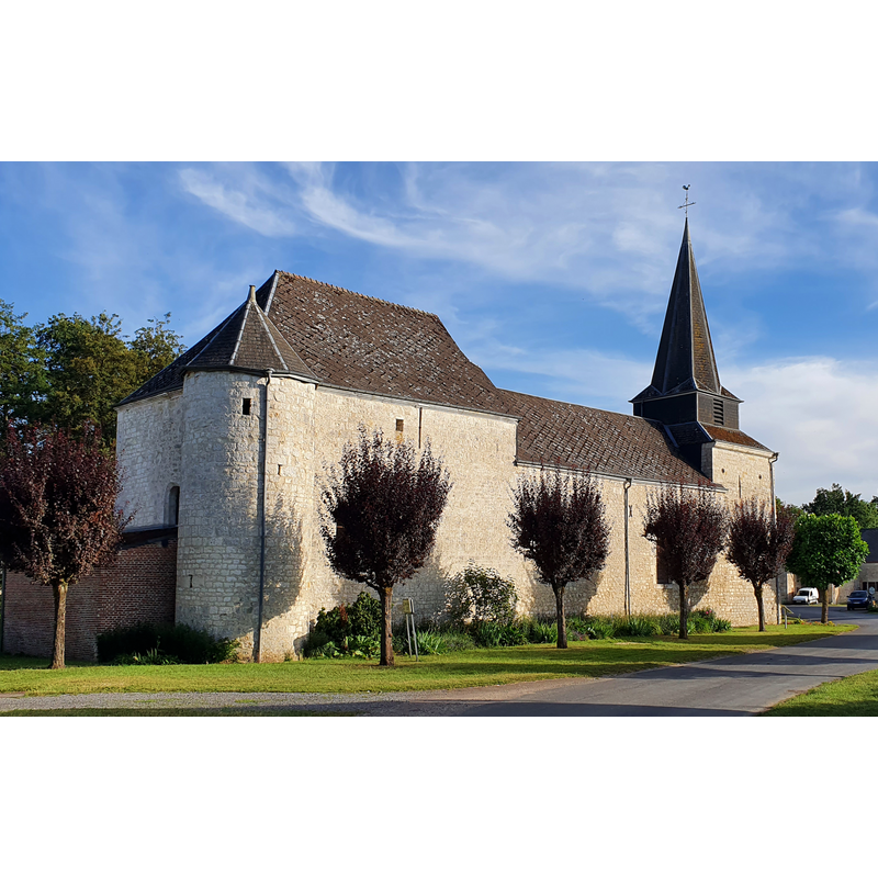Source caption: "Église Saint-Martin de Bossus-lès-Rumigny"