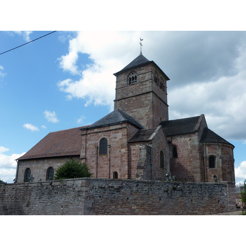 Source caption: Église Notre-Dame de Champ-le-Duc (Vosges, Lorraine, France)."