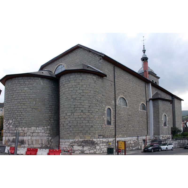 Source caption: "Église Sainte-Agathe de Rumilly, Haute-Savoie."
