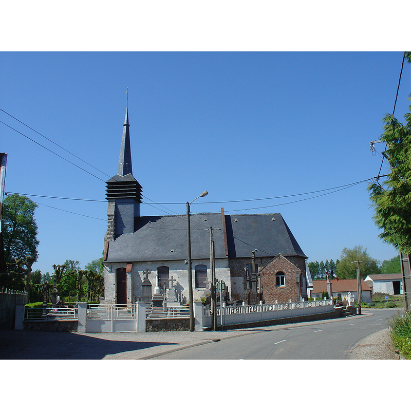 Source caption: "Église de Ternas"