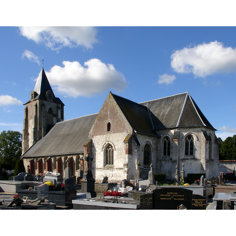 Source caption: "Église de Verton"