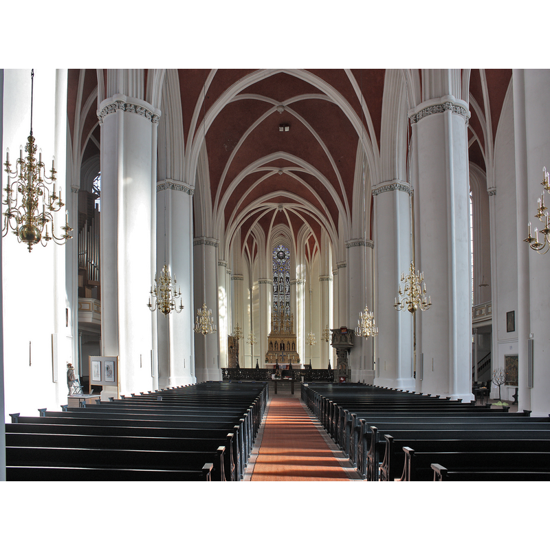 Source caption: "Verden (Aller), Dom, Innenansicht"