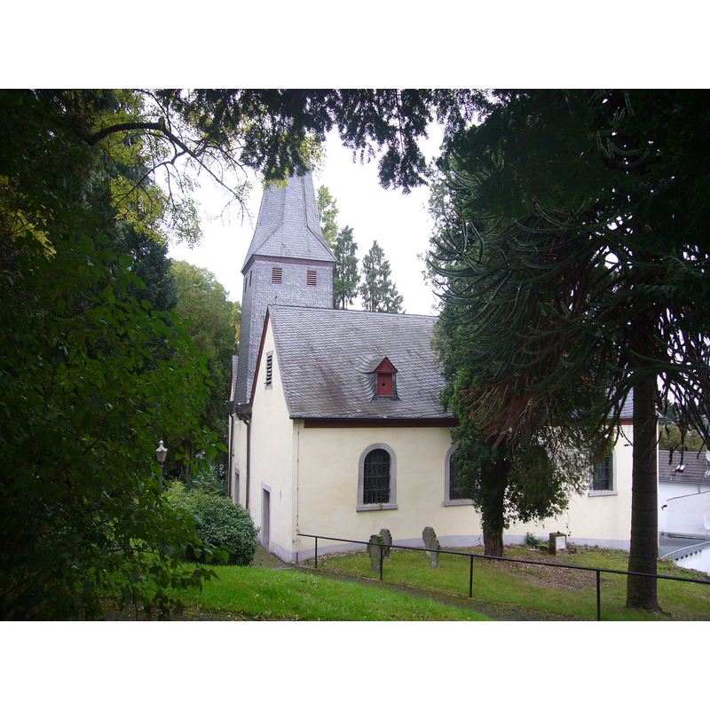 Source caption: "Kirche Alt-St. Nikolaus in Kessenich, Bonn"