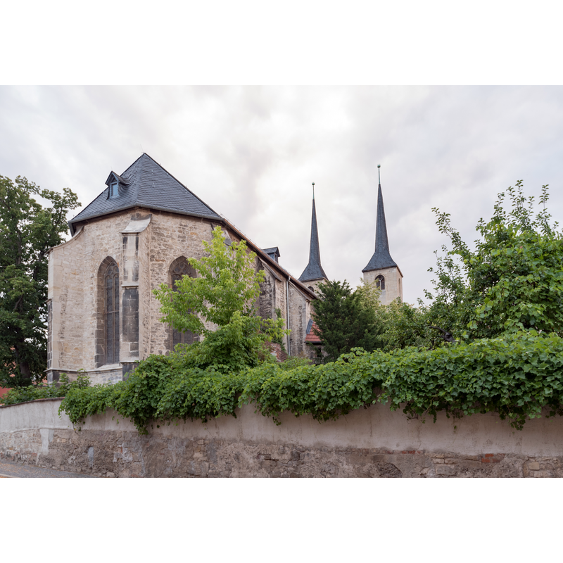 Source caption: "Naumburg (Saale), Moritzberg, Moritzkirche"