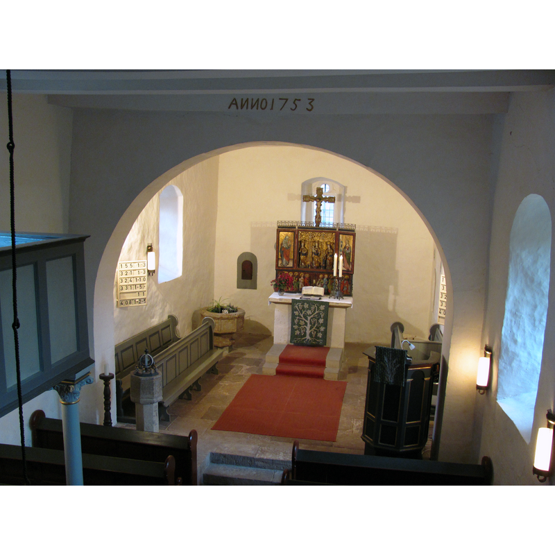 Source caption: "Protestant Church, Grafelde near Hildesheim, Lower Saxony, Germany"