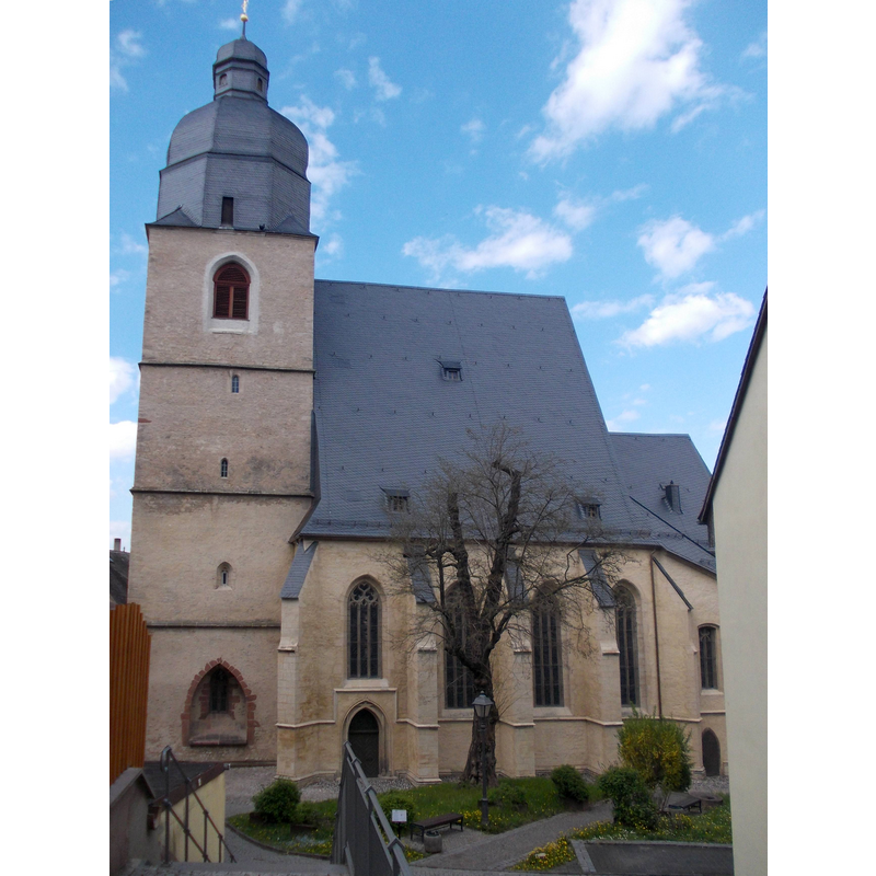 Source caption: "Saints Peter and Paul Church in Eisleben (Mansfeld-Südharz district, Saxony-Anhalt)"