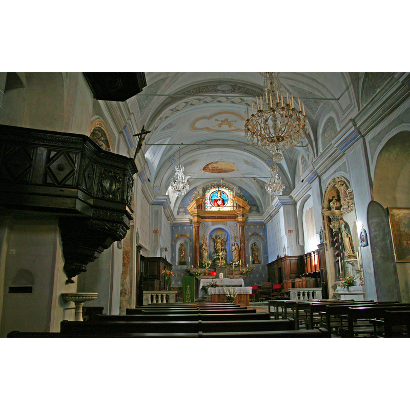 Source caption: "Corte (Corse) - Eglise de l'Annonciation de Corté"