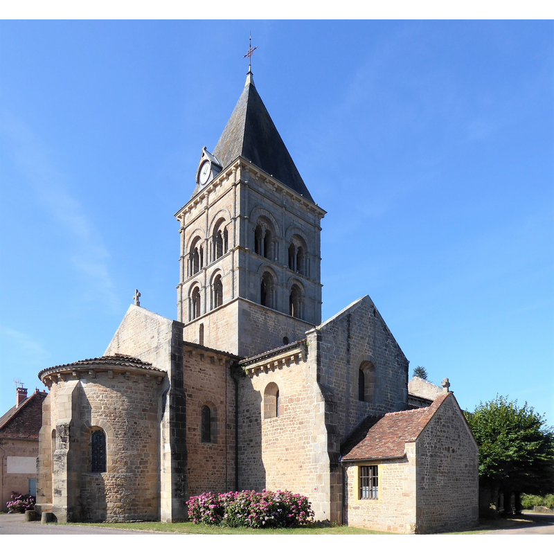 Source caption: " Église Saint-Pierre aux Liens (Varenne-l'Arconce)"