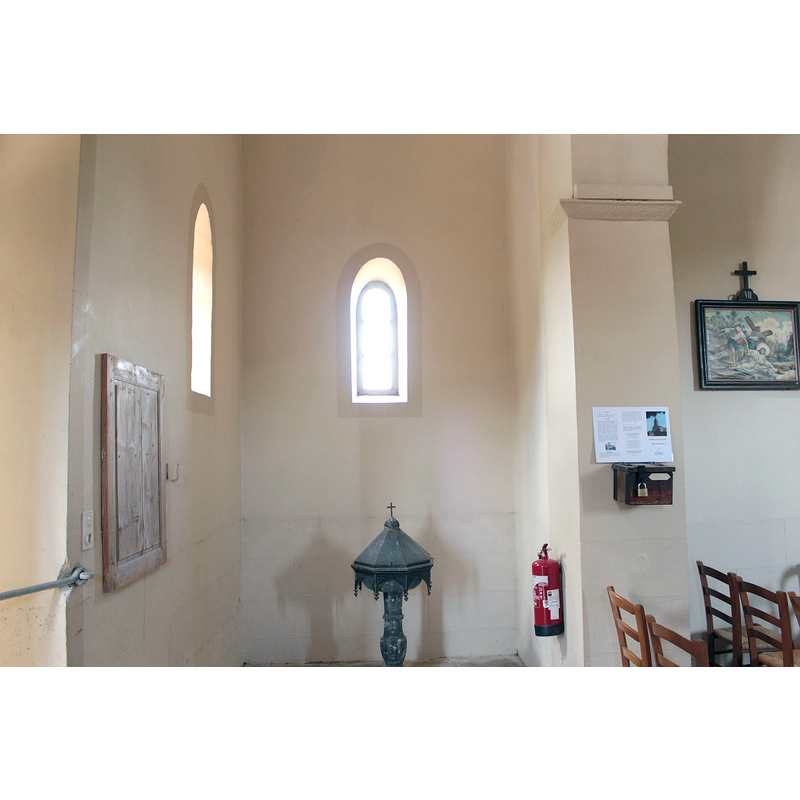 the late-Baroque(?) font and cover in the baptismal chapel