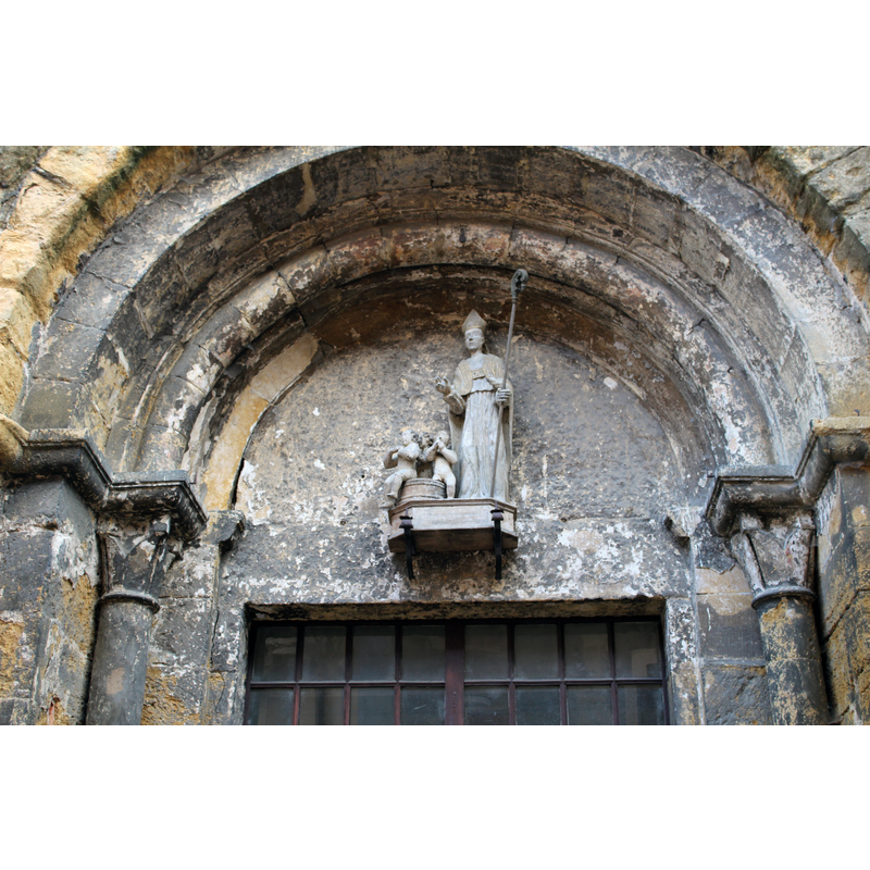 Source caption: "Église Saint-Nicolas à Marcigny."