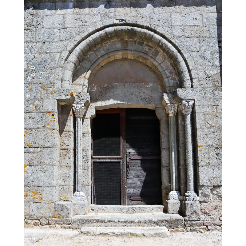 Source caption: "Extérieur de l'église Notre-Dame-de-l'Assomption de Gourdon"