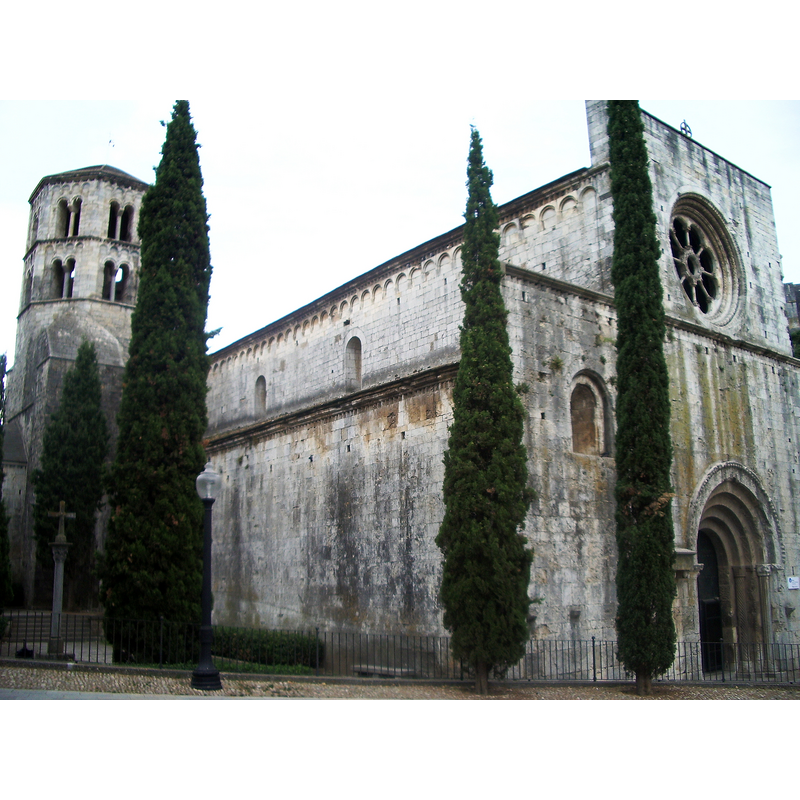 Source caption: "Monasterio de San Pere de Galligans"