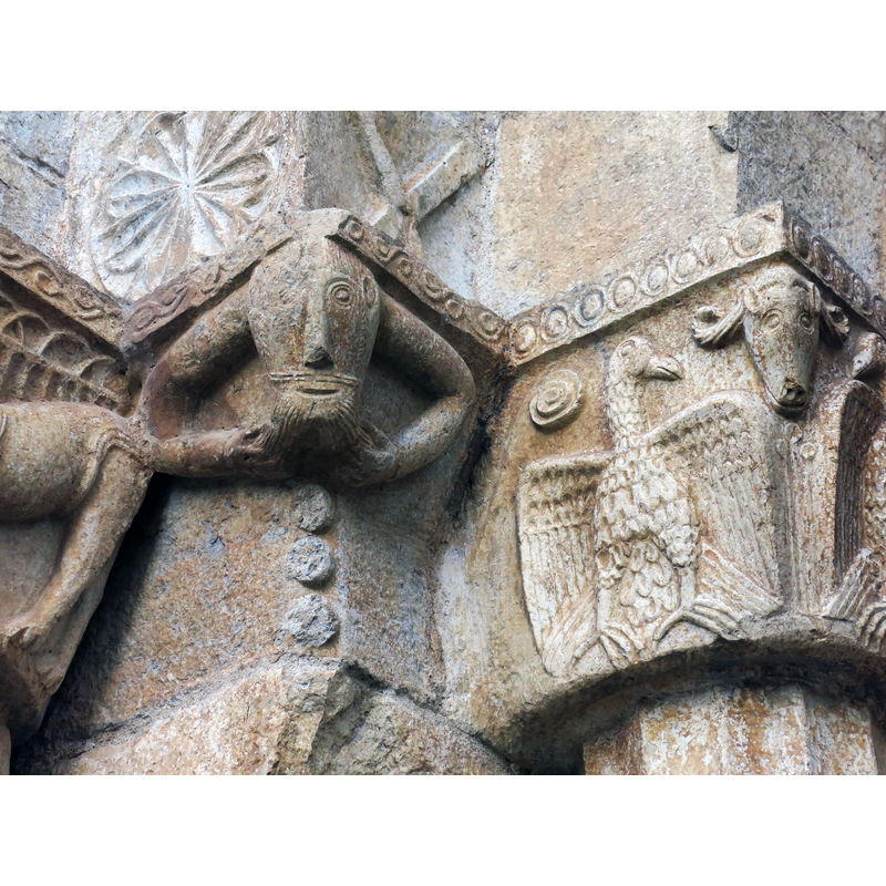 Source caption: "Monestir de Sant Pere de Galligants (Girona)"