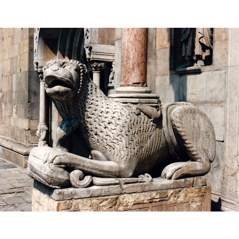 Source caption: " Italie - Emilie-Romagne - Cathédrale de Fidenza"