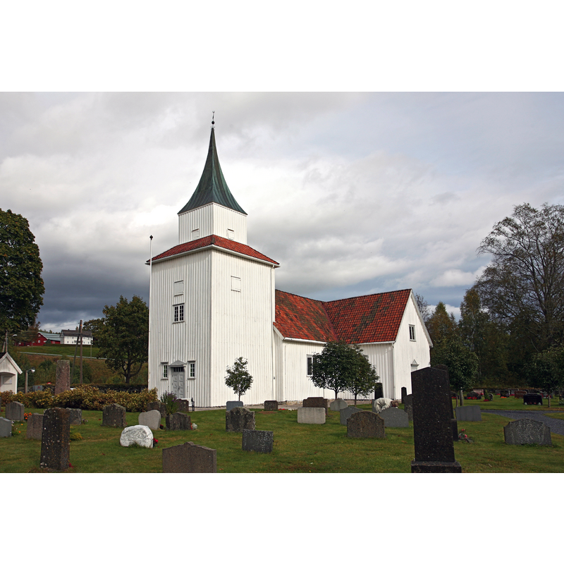 Source caption: "Picture of Sannidal kirke (Telemark - Norway)"