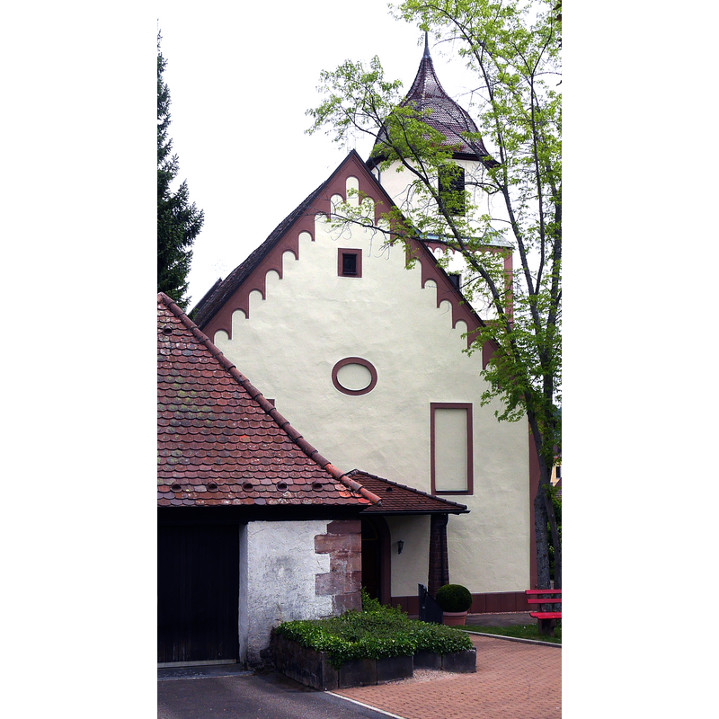 Source caption: "Michaelskirche (Gräfenhausen) West"