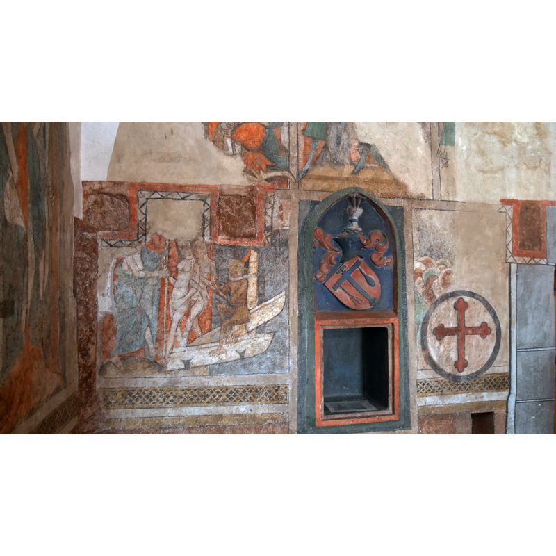 Source caption: "Michaelskirche (Gräfenhausen) Nische"