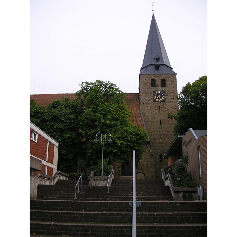 Source caption: "Sant Andrea Kirch zu Lübbecke"