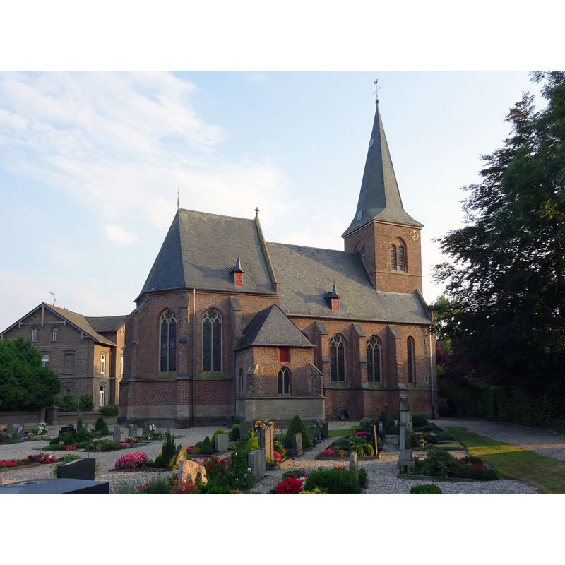 Source caption: "Bedburg-Hau-Huisberden, St. Petrus"