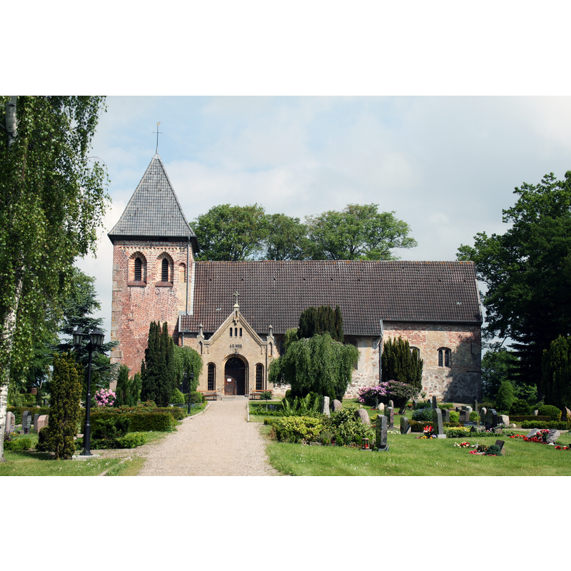 Source caption: "Marienkirche Rabenkirchen von Süden"