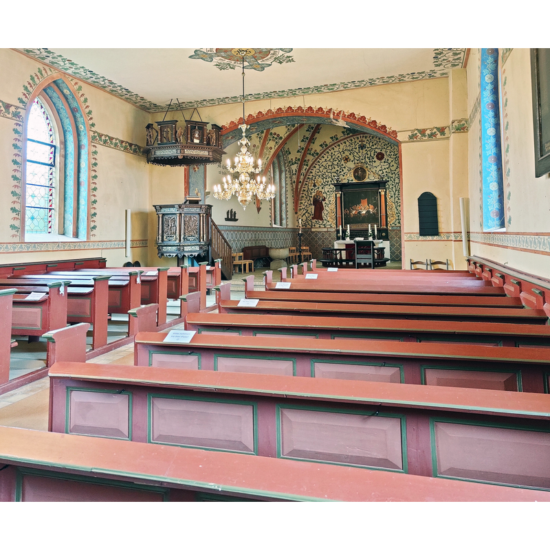 Source caption: "Evangelisch-lutherische St.-Marien-Kirche Kahleby, Gemeinde Schaalby, Kreis Schleswig-Flensburg, Schlesiwg-Holstein, Deutschland"