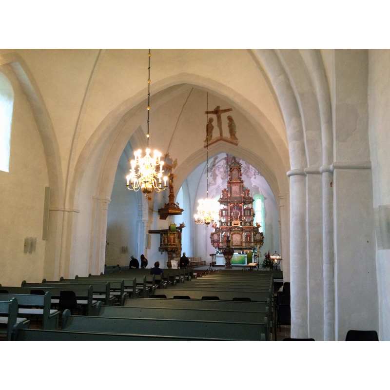 Source caption: "Varel, Schlosskirche, Inneres"