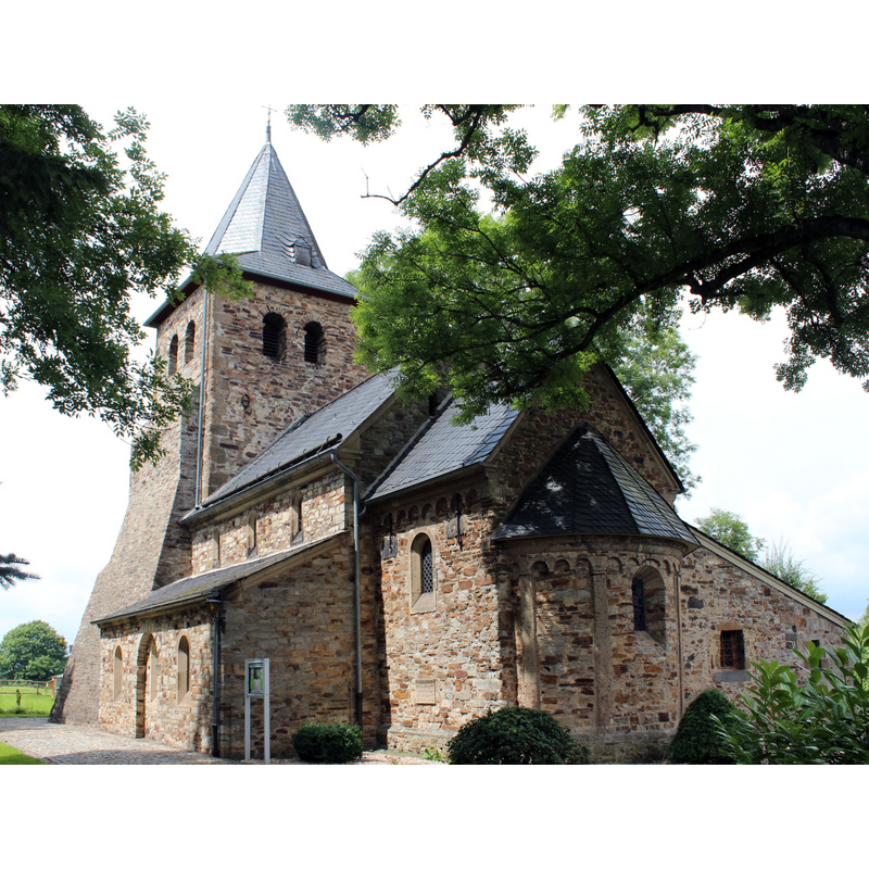 Source caption: "Kirche in Kircheib, Westerwald"