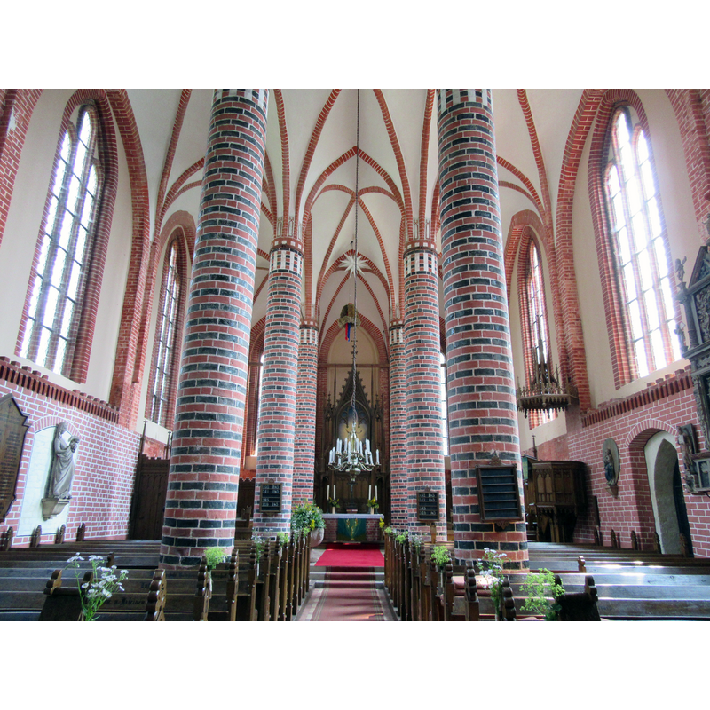 Source caption: "KIrche Hohen Viecheln"
