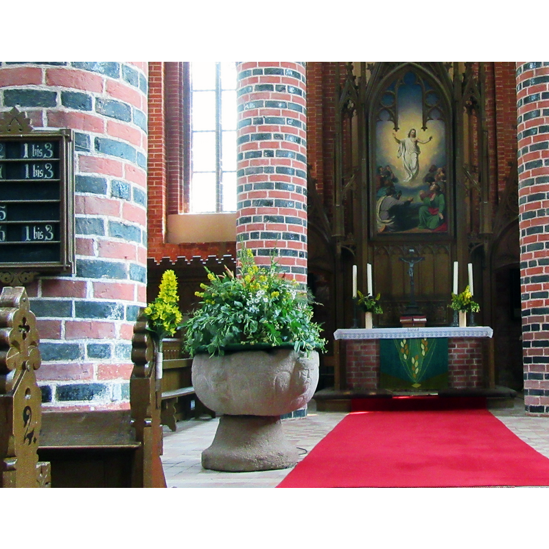 Source caption: "KIrche Hohen Viecheln"