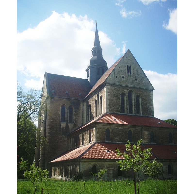 Source caption: "Riddagshausen Klosterkirche von Südosten"