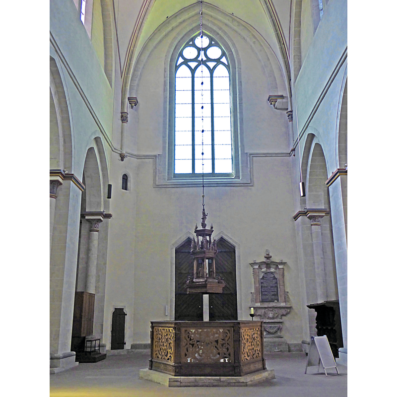 Source caption: "Blick ins Kirchenschiff der Klosterkirche Riddagshausen (Braunschweig)"