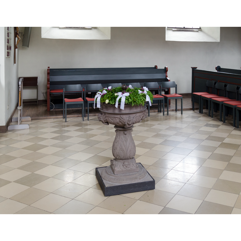 Source caption: "Obernbreit, St. Burkard Kirche"