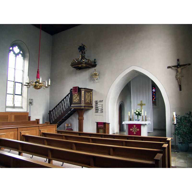 Source caption: "evang.-luth. Kirche St. Martin in Segnitz"